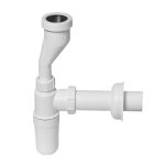 Сифон для писсуара McAlpine 32х40/50 мм вертикальный без выпуска (HC2PO-40)