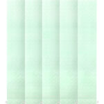 Ламели для вертикальных жалюзи 180 см  Аврора салатовые (5 шт.)