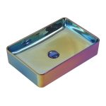 Раковина Abber Rechteck 51 см накладная хамелеон (AC2207Regen)