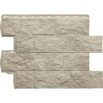 Панель фасадная Альта-Профиль Туф Эко 680х560 мм кремовый