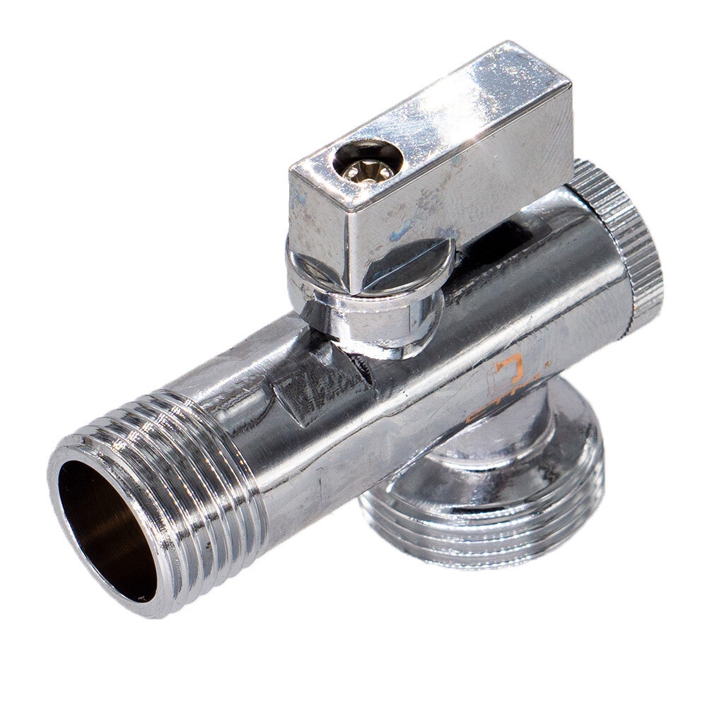 original-8390.jpg Кран шаровой латунный СТМ 1/2 НР(ш) х 1/2 НР(ш) к бытовой технике бабочка с отражателем угловой (CAFR1212) — изображение 1