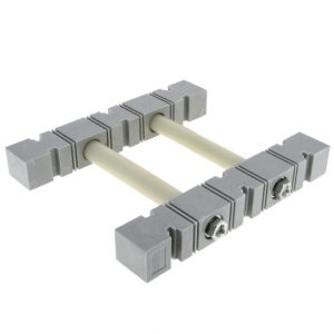 Изолятор EKF PROxima Мост IP30 1000 А с болтом и шайбой пластиковый серый (plc-br-3p-1610)