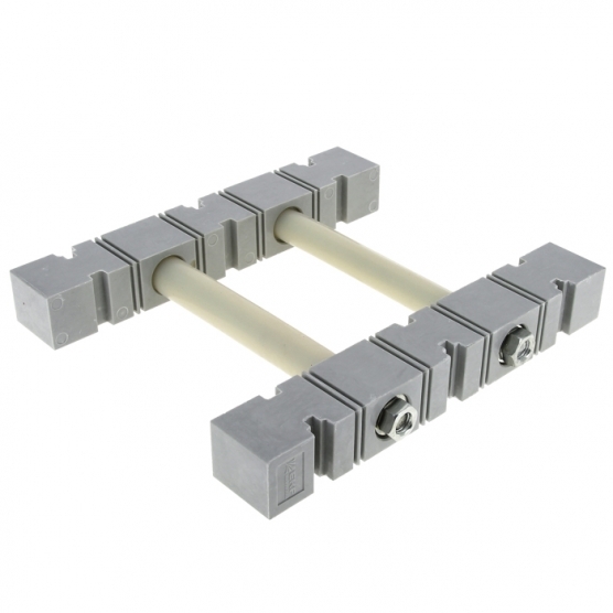 original-8633.jpg Изолятор EKF PROxima Мост IP30 1000 А с болтом и шайбой пластиковый серый (plc-br-3p-1610) — изображение 1