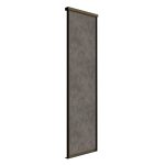 Дверь-купе 683x2452 мм бетон чикаго светлый/черный Elegant