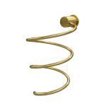 Держатель для фена WasserKraft на шуруп металл матовое золото (K-1080BG)