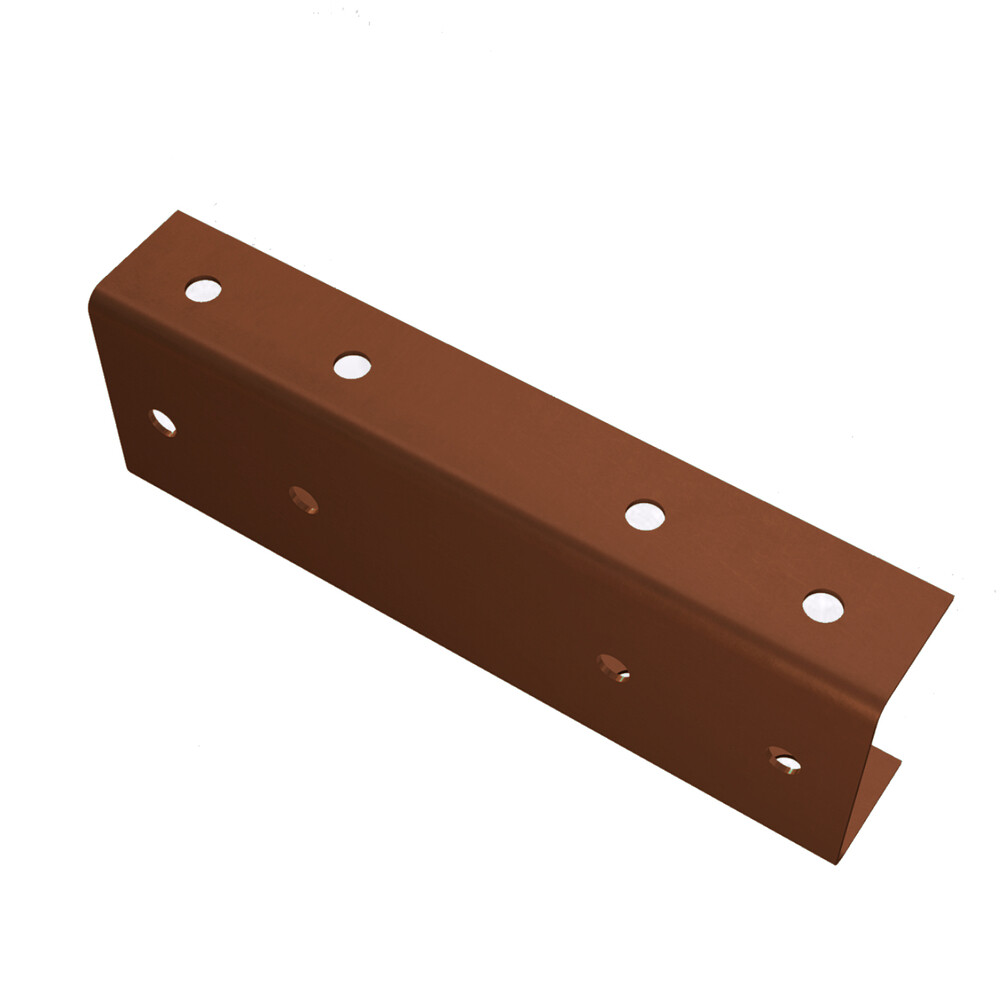 original-9071.jpg Соединитель для профильной трубы 40х20 мм коричневый RAL 8017 (10 шт.) — изображение 1