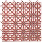 Настил модульный 330х330х8,5 мм терракот (9 шт.=0,98 кв.м)