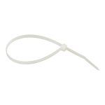 Стяжка кабельная EKF Basic 250х4,8 мм нейлоновая белая (100 шт.) (plc-c-4.8x250)