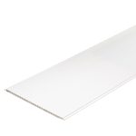 Панель ПВХ 250х3000х9 мм Stella бесшовная глянцевая white line 0,75 кв.м